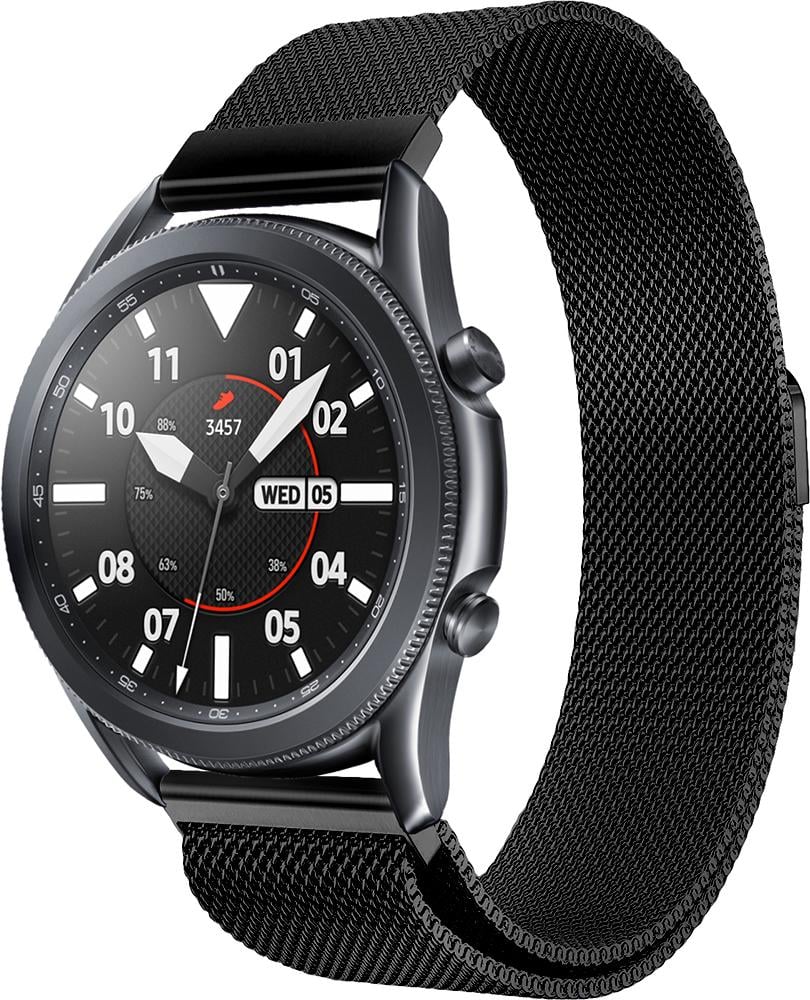 Ремешок Миланская петля Milano Galaxy Watch 3 45 мм Black (19331)