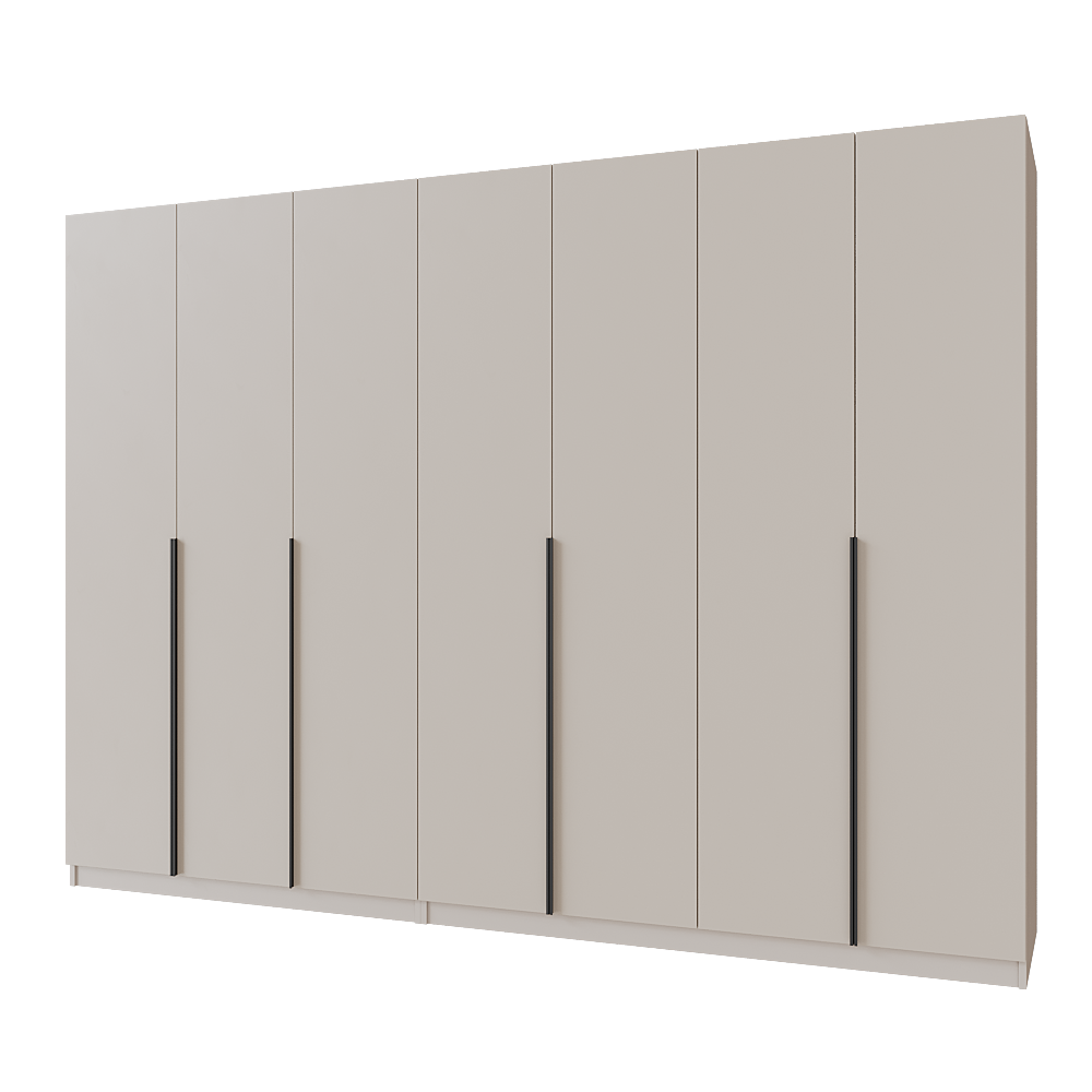 Шкаф распашной Меблітренд Чиназес Чи-2800 2800х500х2050 мм Кашемир (27287381)