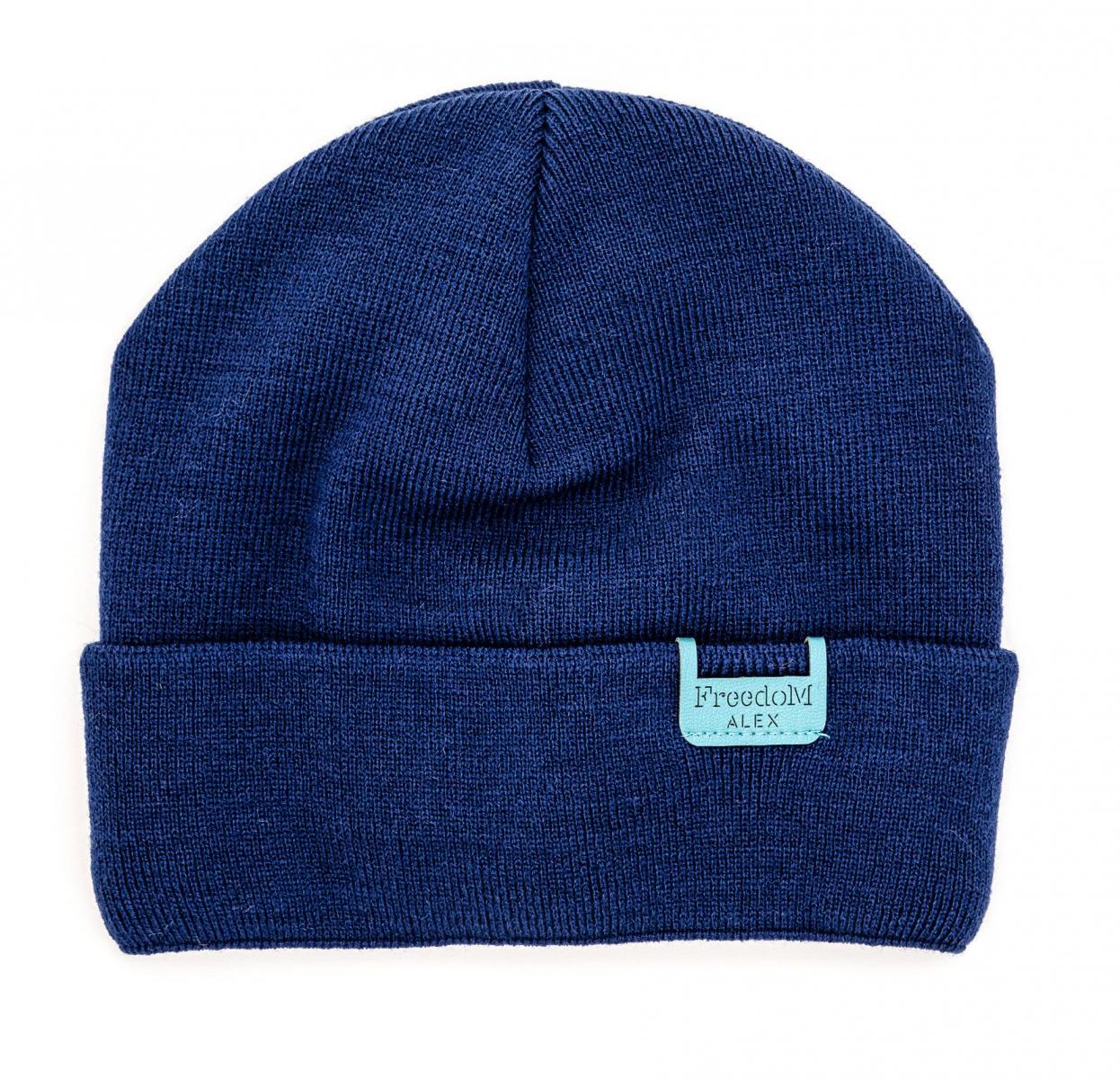 Шапка детская зимняя Alex Фридом 46-50 см Бирюзовый Шапка детская зимняя Alex Фридом 46-50 см Бирюзовый