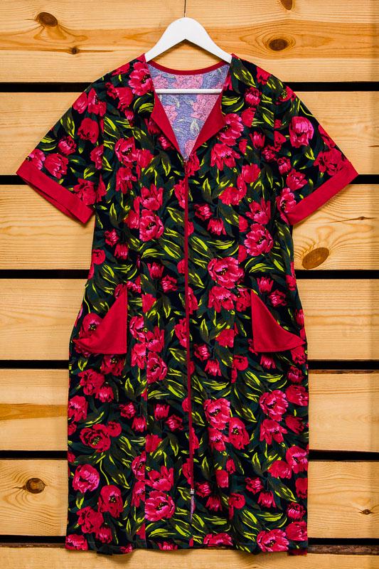 Халат женский Носи свое р. 48 Красный (8055-005-v39)