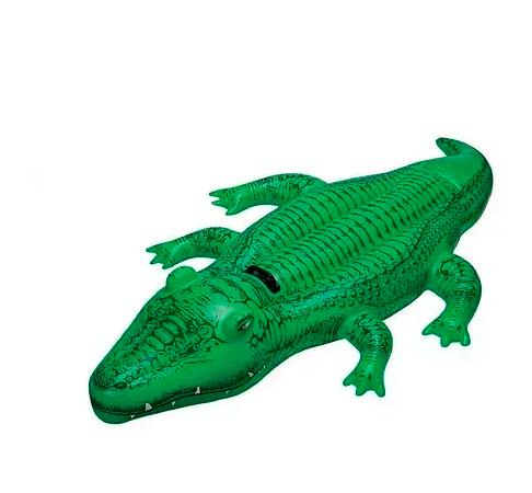 Надувний матрац для плавання Intex 58546 Крокодил одномісний (14897959)