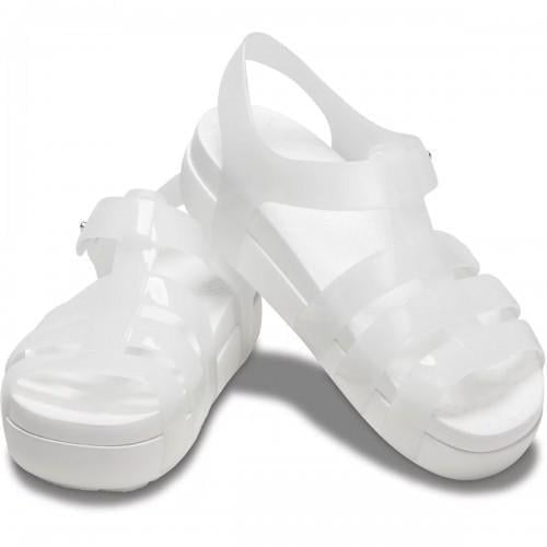 Сандалі жіночі Crocs Splash Glossy Fisherman р. 39/40 White (17555)