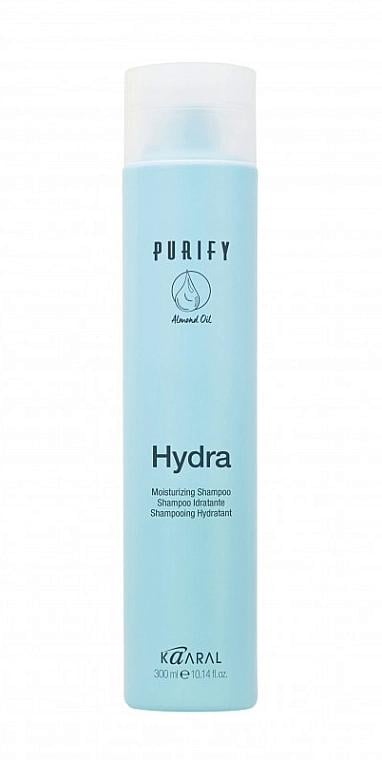Шампунь Kaaral Purify Hydra Moisturizing Shampoo з протеїнами рисового молочка та мигдальною олією 300 мл (1201N)