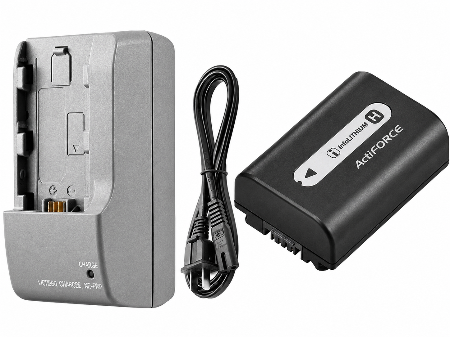 Комплект зарядного устройства и аккумулятора NP-FH50 6,8V 870mAh (1011-391-00)