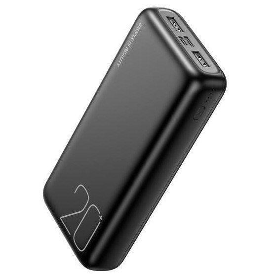 Повербанк Xо PR183 2xUSB 20000 mAh Черный