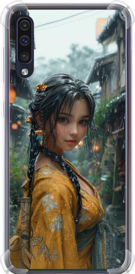 Чехол на Samsung Galaxy A30s A307F Anime-girl (6133sp-1804-42517)