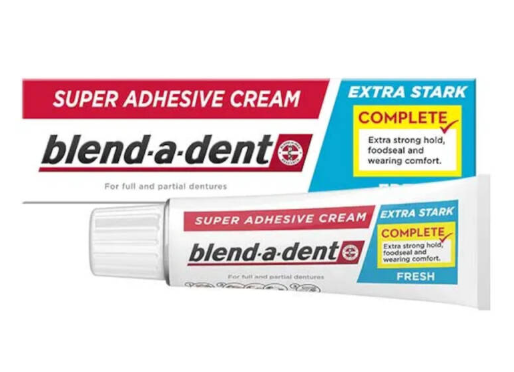 Клей для зубних протезів BLEND-A-DENT Extra Stark Fresh для відчуття свіжості 47 г (03152)