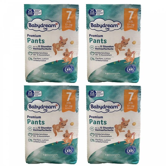 Підгузки-трусики дитячі Babydream Premium 7 XXL 17+ кг 64 шт. (71531195)