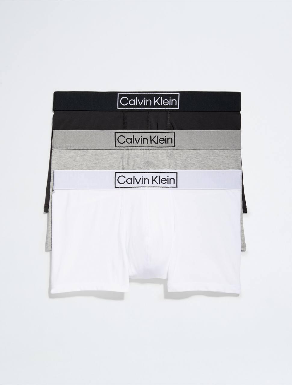 Набор трусов боксеров Calvin Klein XL 3 шт. Разноцветный (CK-035) - фото 1