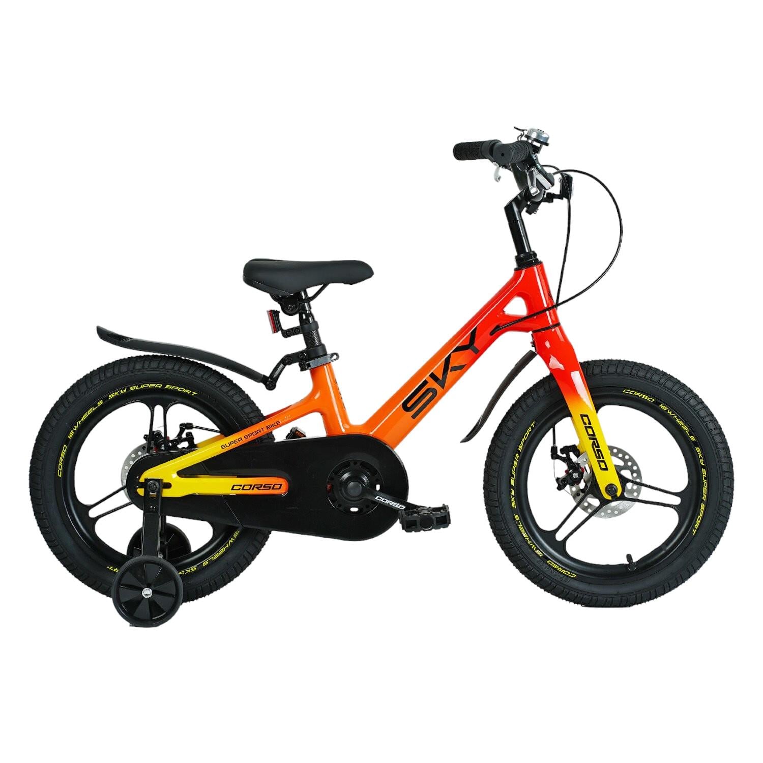 Велосипед Corso 16" Sky 2024 Оранжевый (SK-16920)