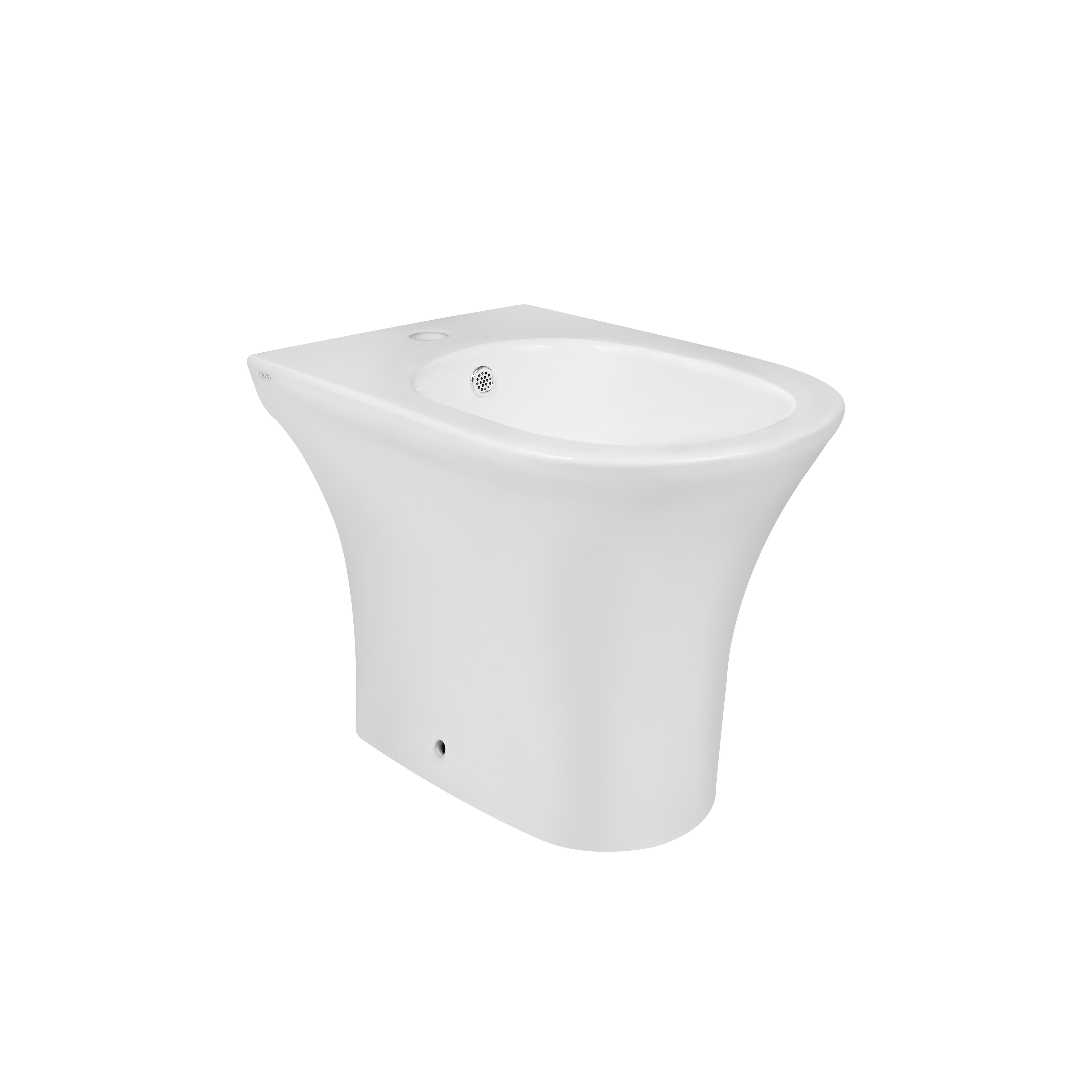 Біде підлогове Qtap Presto 540х340х400 мм White (QT24441217C)