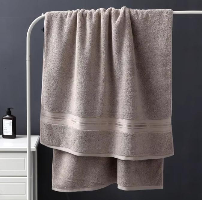 Набор полотенец Soft Atlas 2в1 140х70 см/74х34 см Кофейный (NR3in1ATLASCoffee) - фото 2 Набор полотенец Soft Atlas 2в1 140х70 см/74х34 см Кофейный (NR3in1ATLASCoffee) - фото 2