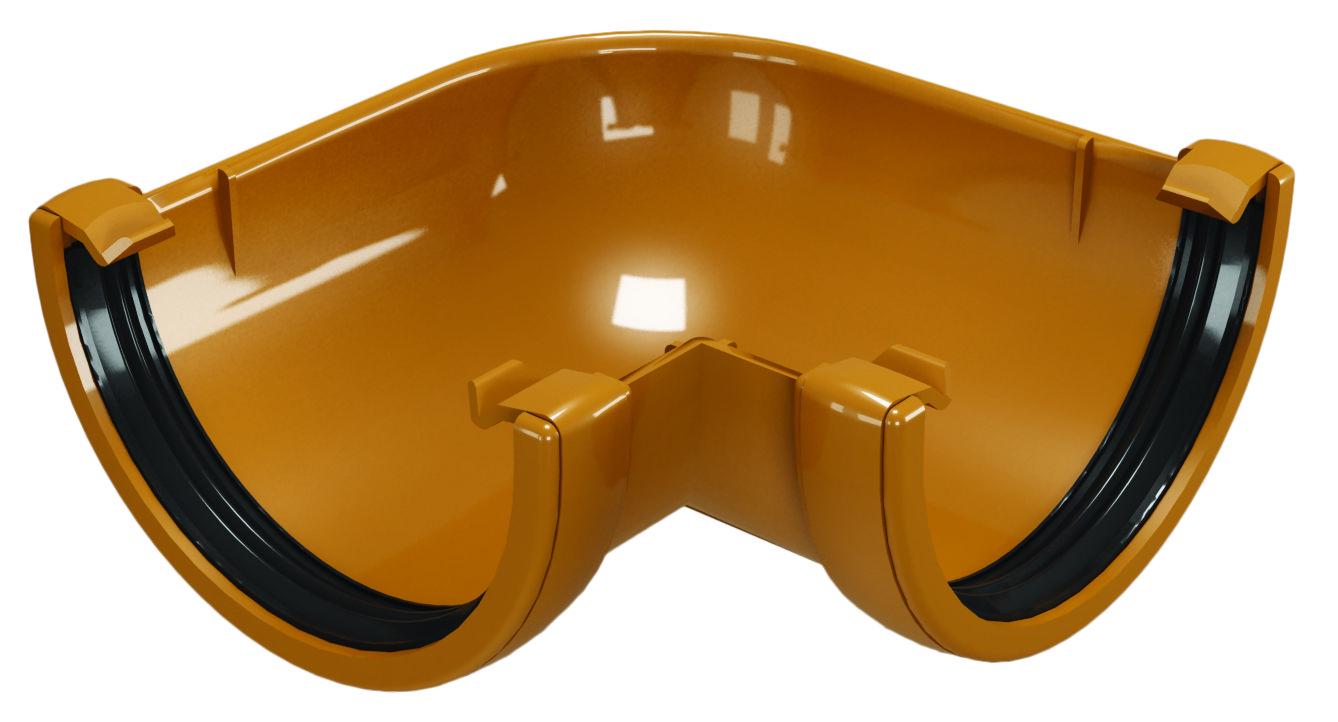 Кут ринви 90° DEVOREX Classic 120 Теракот (11652923) - фото 1