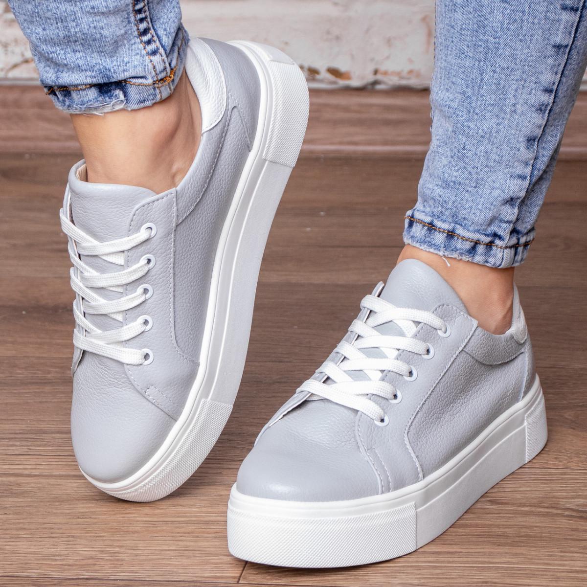 Кроссовки женские Fashion р. 36 23,5 см Серый (3124)