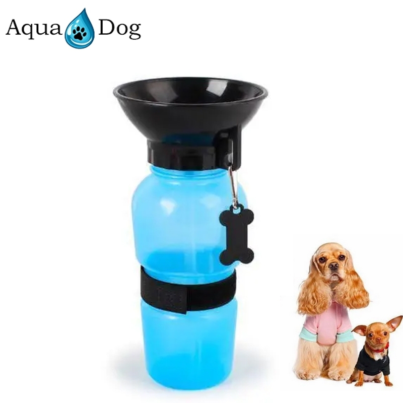 Поилка для собак Aqua Dog FS-97 Blue дорожная 550 мл (tf7453) - фото 2 Поилка для собак Aqua Dog FS-97 Blue дорожная 550 мл (tf7453) - фото 2