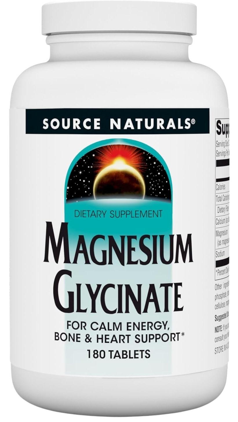 Магний глицинат Source Naturals Magnesium Glycinate 180 таблеток