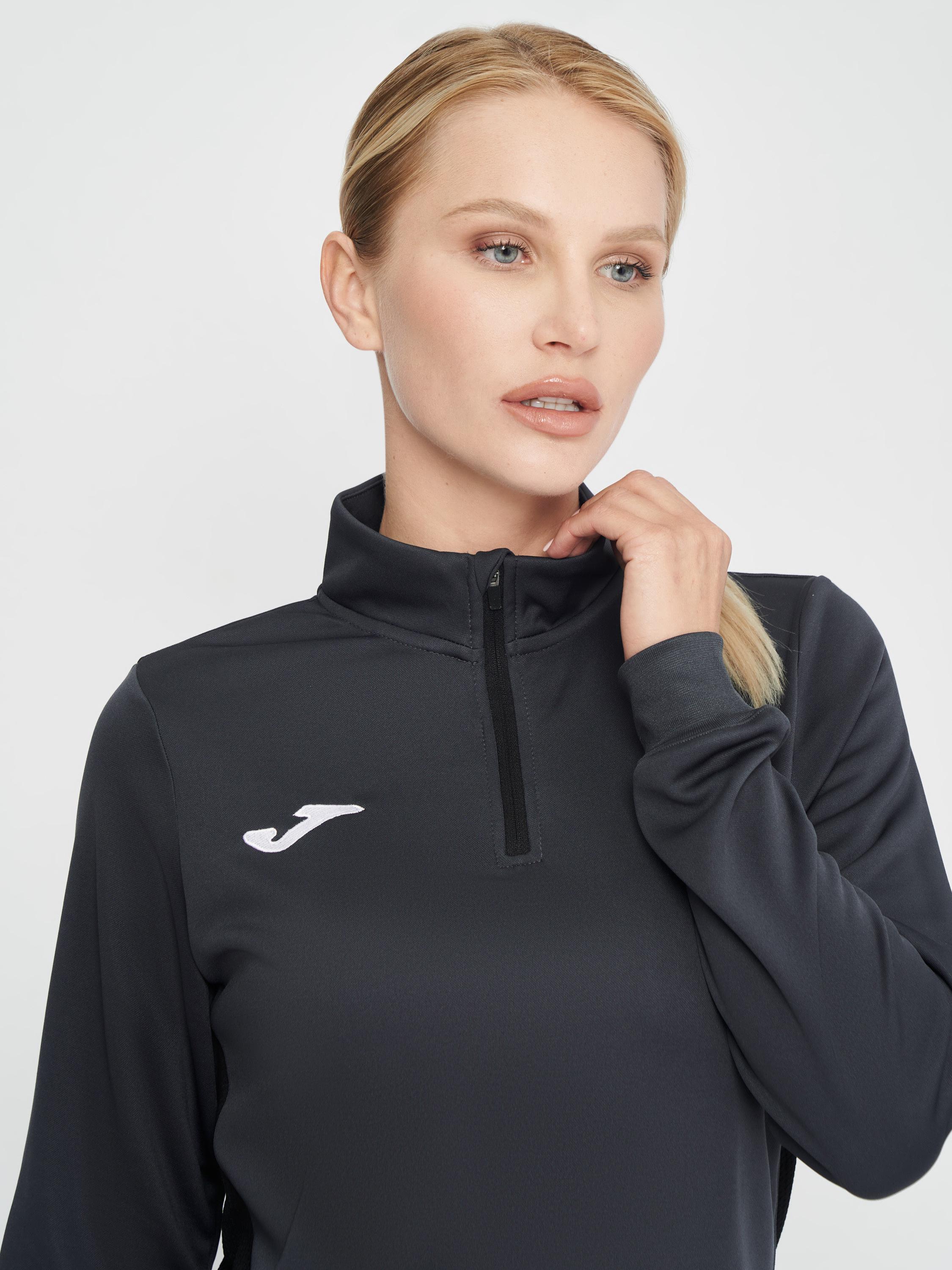 Реглан Joma 901678.151 Winner Ii Sweatshirt S Anthracite (8445456385455) - фото 4