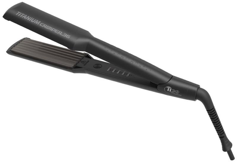 Гофре для волосся TICO Professional TITANIUM Crimper з титановим покриттям та 5 температурними режимами 36 мм (62767)