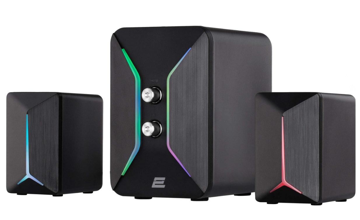 Акустическая система для компьютера 2E PCS301 RGB/2.1/USB/Black (iz16509)