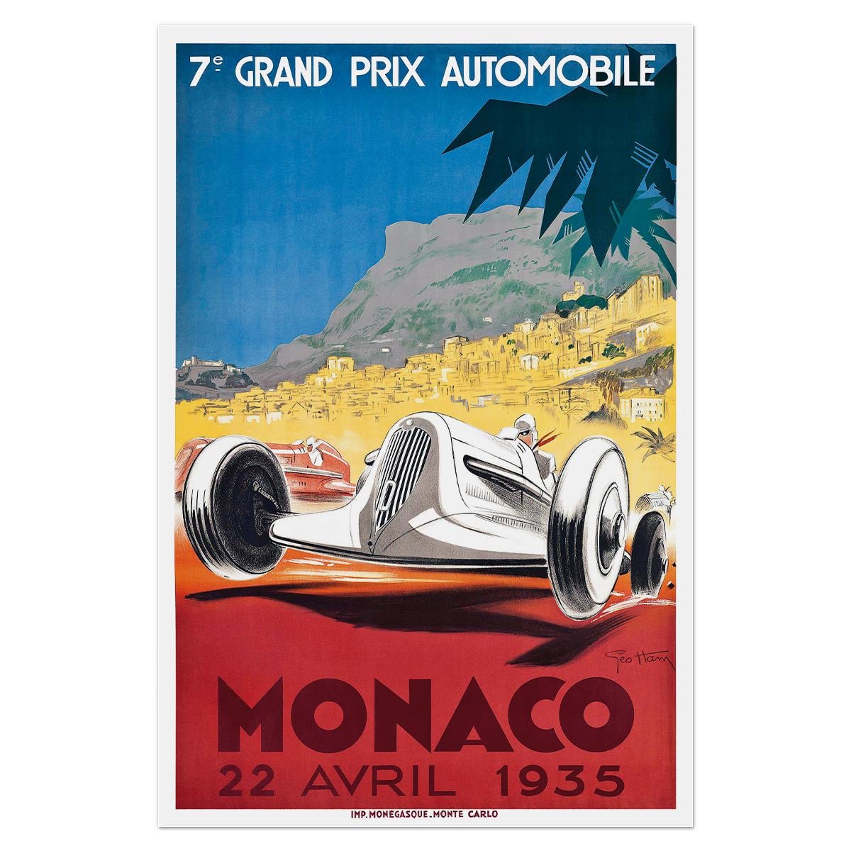 Плакат F1 Monaco 1935 56x84 см (0079) Плакат F1 Monaco 1935 56x84 см (0079)