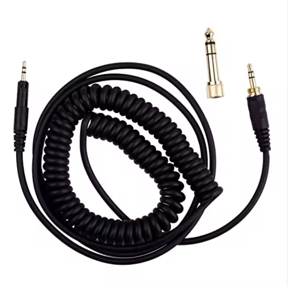 Кабель скрученный для наушников Audio-Technica ATH-M40X/M50X/M60X/M70X (29905110) - фото 2 Кабель скрученный для наушников Audio-Technica ATH-M40X/M50X/M60X/M70X (29905110) - фото 2