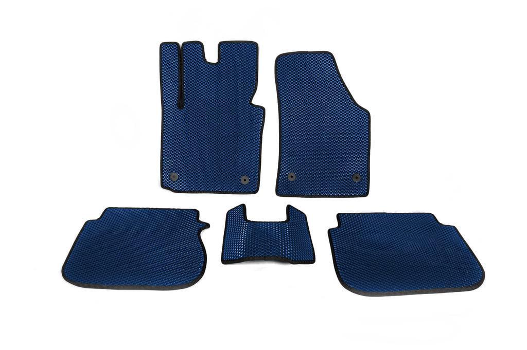 Коврики EVA 5 шт передние и задние Digital Designs для Volkswagen Caddy 2004-2010 гг. этилвинилацетат Синий Коврики EVA 5 шт передние и задние Digital Designs для Volkswagen Caddy 2004-2010 гг. этилвинилацетат Синий