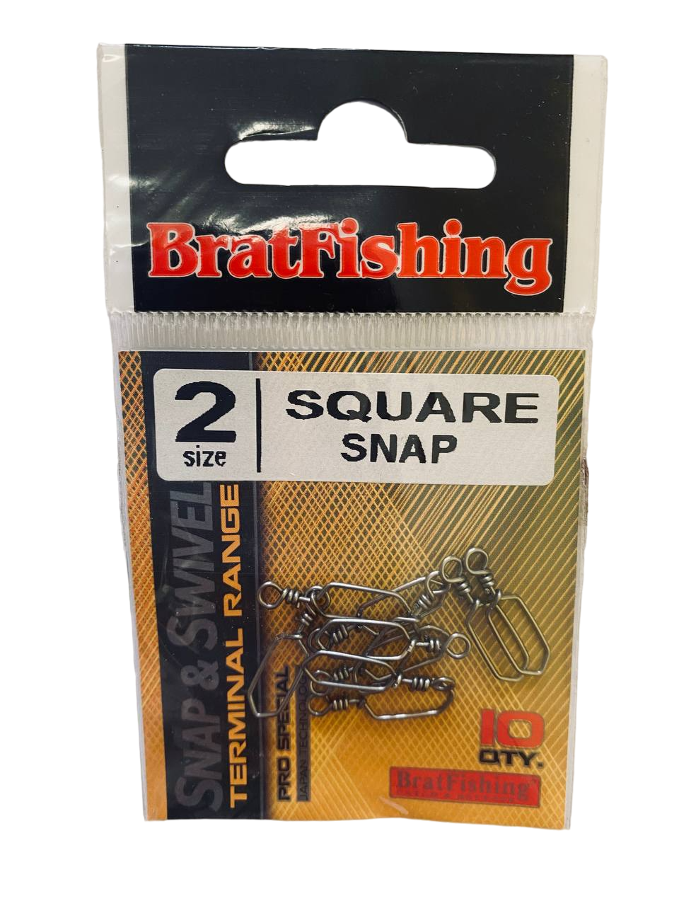 Застібка рибальська BratFishing Square Snap №2 10 шт. (1114)