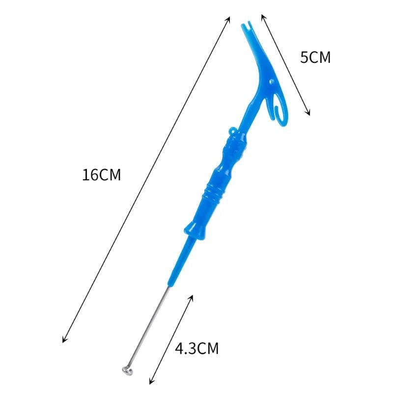 Рибальські екстрактори Hoockmast 2в1 для вилучення та зав'язування гачків 6 шт. Синій (1147) - фото 6 Рибальські екстрактори Hoockmast 2в1 для вилучення та зав'язування гачків 6 шт. Синій (1147) - фото 6