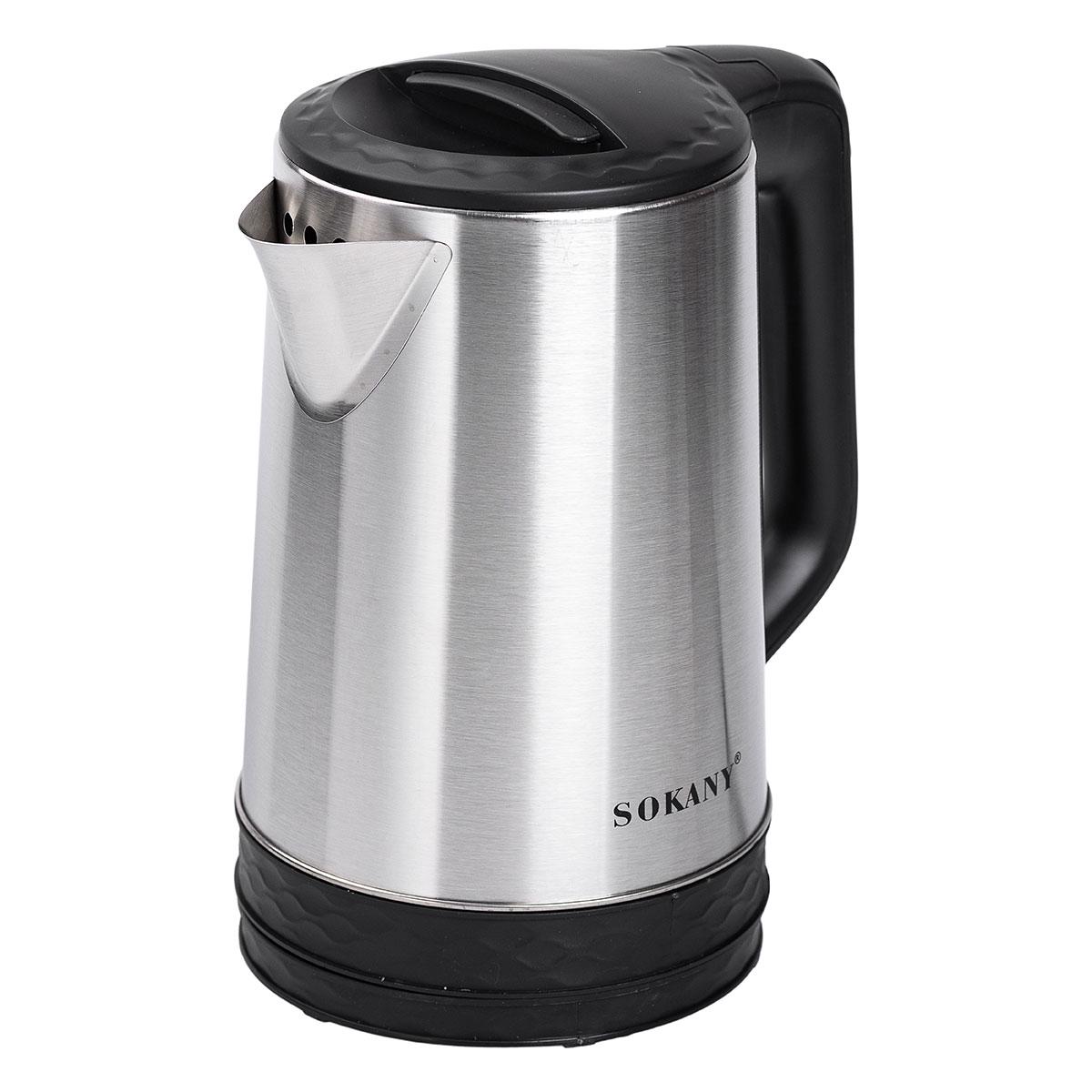 Електрочайник з автоматичним відключенням Sokany побутовий 1500 Вт 2,3 л (5933) - фото 4 Електрочайник з автоматичним відключенням Sokany побутовий 1500 Вт 2,3 л (5933) - фото 4