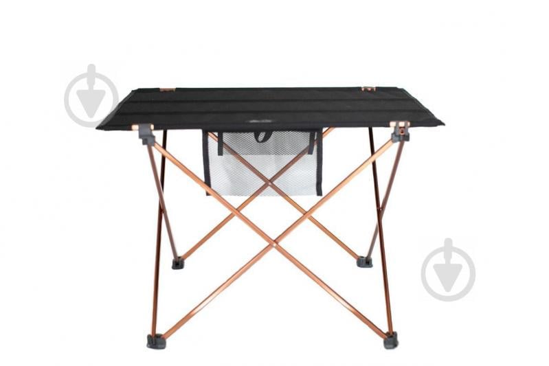 Стол туристический складной Tramp COMPACT Polyester TRF-062 60х43х42 см Черный (008759)