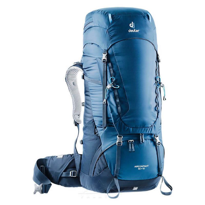 Рюкзак туристический Deuter Aircontact 55+10 л Midnight/Navy (3320321 3365)