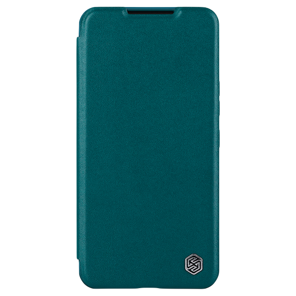 Чехол Nillkin Qin Pro Plain Leather+cloth для Samsung Galaxy S22 Plus S906 (Green)