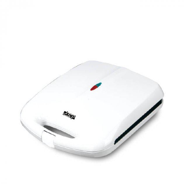 Бутербродница DSP KC1061 с антипригарным покрытием 1200 Вт Белый (KC1061)