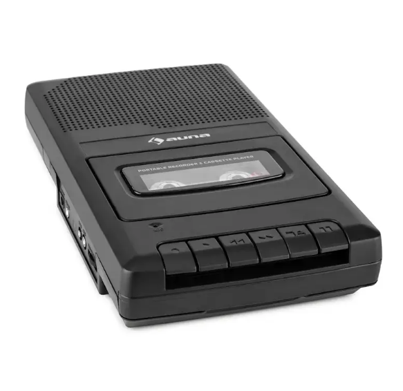 Магнітофон касетний Аuna RQ-132 з диктофоном 600 мА (20617105)