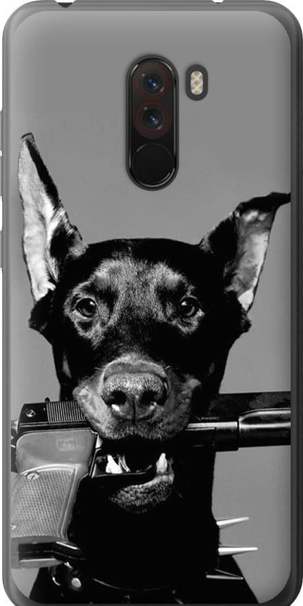 Чехол на Xiaomi Pocophone F1 Доберман (2745u-1556-42517)