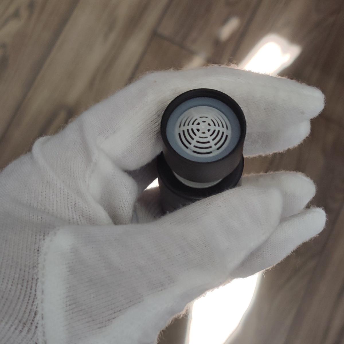 Поворотний аератор на кухонний кран 2 режими Lanfey CH-030 Чорний (2404) - фото 5