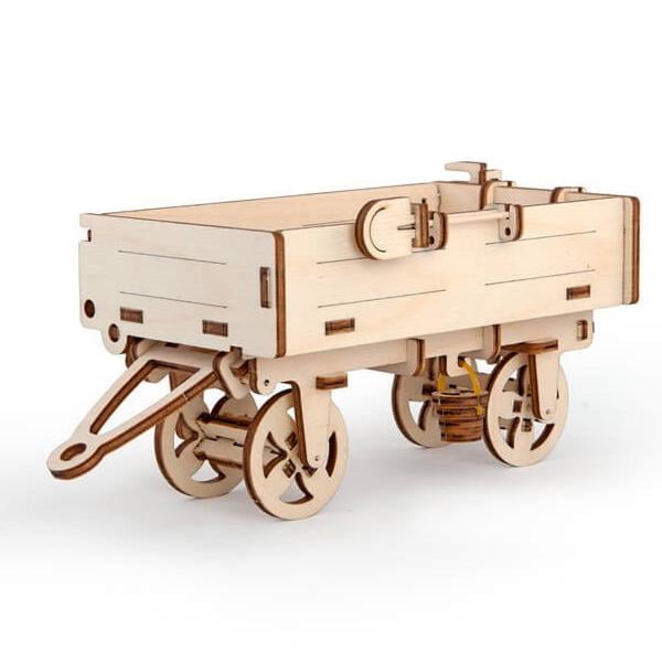 3D пазл механический UGEARS «Прицеп» - фото 3 3D пазл механический UGEARS «Прицеп» - фото 3