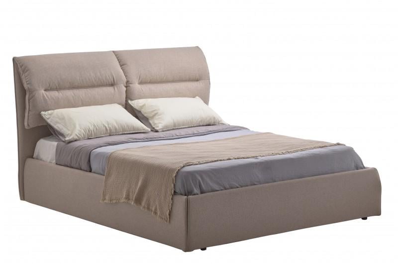 Ліжко Мікс Меблі Сандра 1600х2000 мм Бежевий