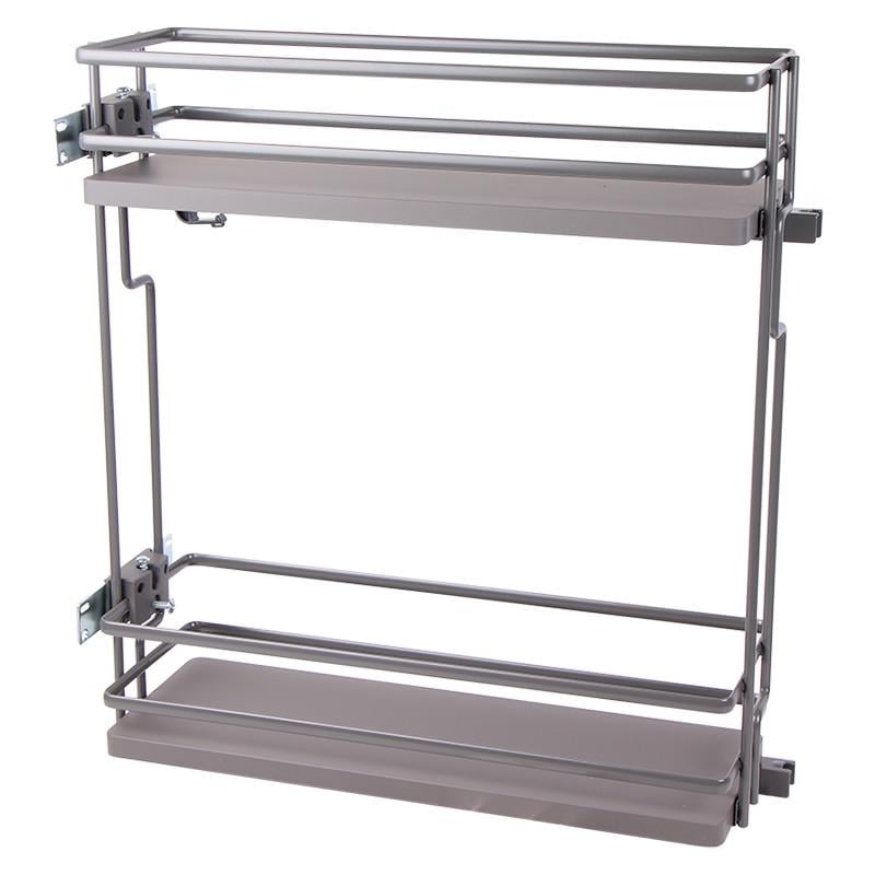 Карго левое крепление Vibo Galaxy 150 мм Графит (ELQGM152SXPRPOMBASVGF)