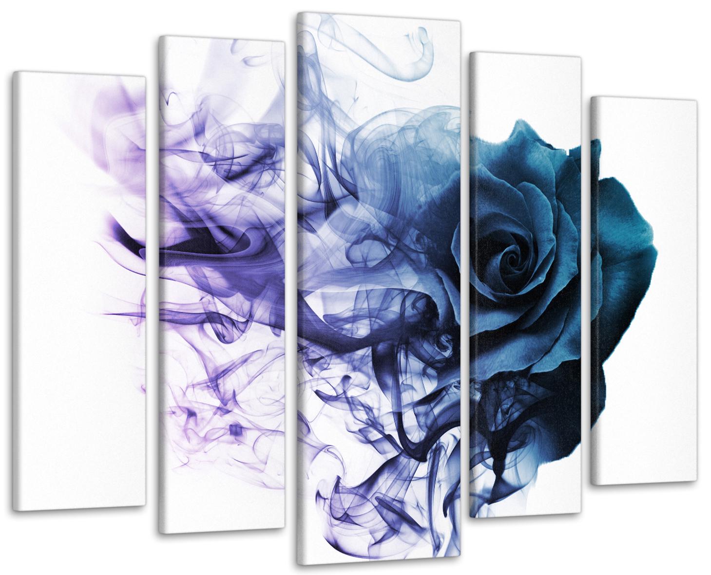 Картина модульная Цветы Абстракция 115х170 см (Art-365_5)