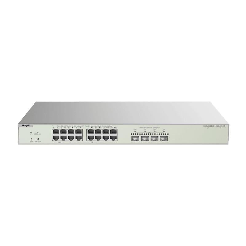 Коммутатор управляемый Ruijie RG-NBS3300-16MG4XS-HP PoE 20 портов