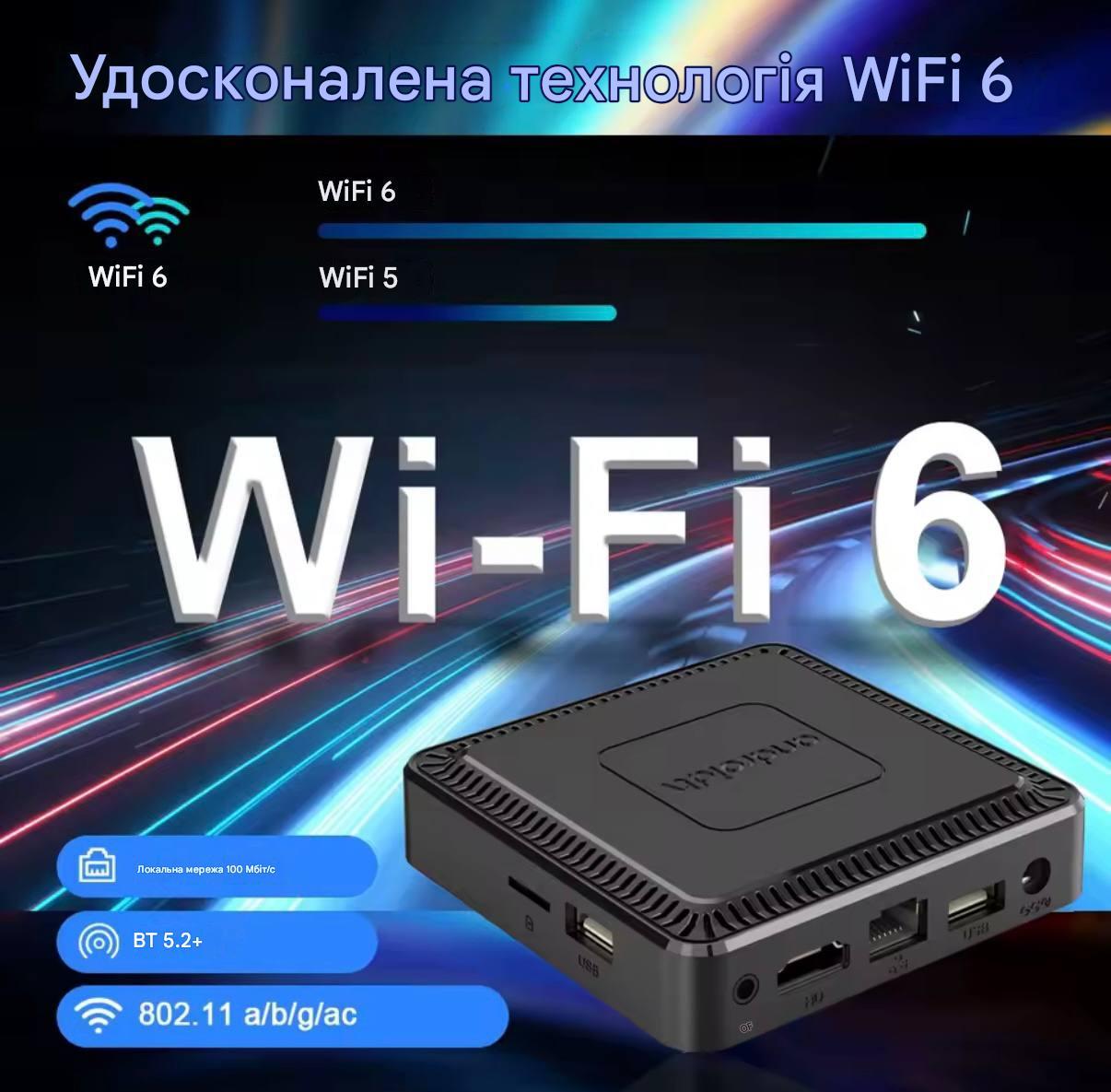 Смарт-приставка Q7 8/128 Гб Android 14 TV Box налаштована - фото 6 Смарт-приставка Q7 8/128 Гб Android 14 TV Box налаштована - фото 6
