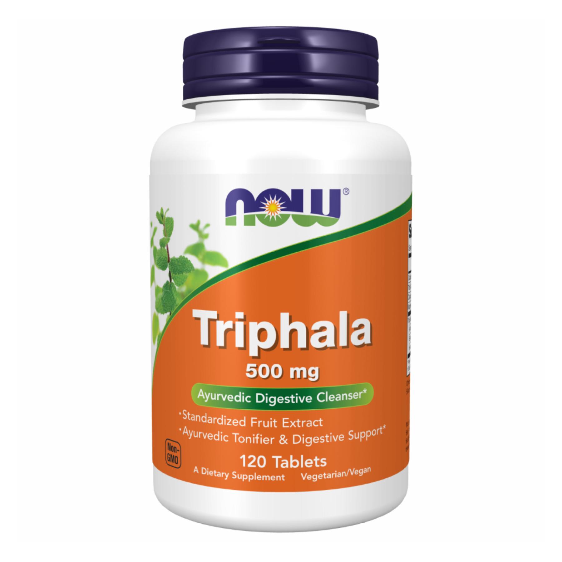 Трифаловый экстракт Now Foods Triphala 500 мг 120 таблеток