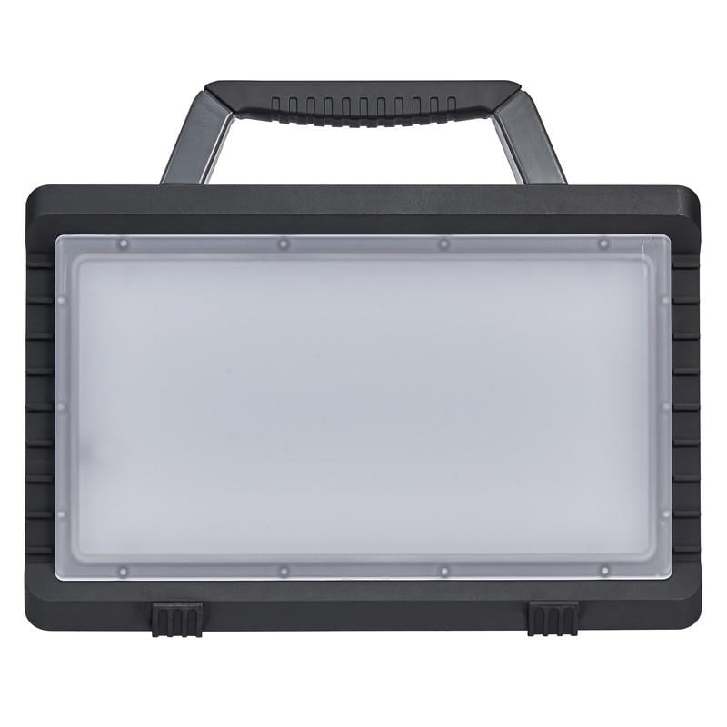 Прожектор Osram Worklight Val Bat LED 26W 5V 3000lm 6500K IP54 DIM 385x70x315 мм с аккумулятором (4099854430497) - фото 2 Прожектор Osram Worklight Val Bat LED 26W 5V 3000lm 6500K IP54 DIM 385x70x315 мм с аккумулятором (4099854430497) - фото 2