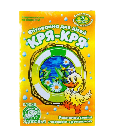 Фітованна Кря-Кря з чередою та ромашкою у фільтр-пакетах (412)