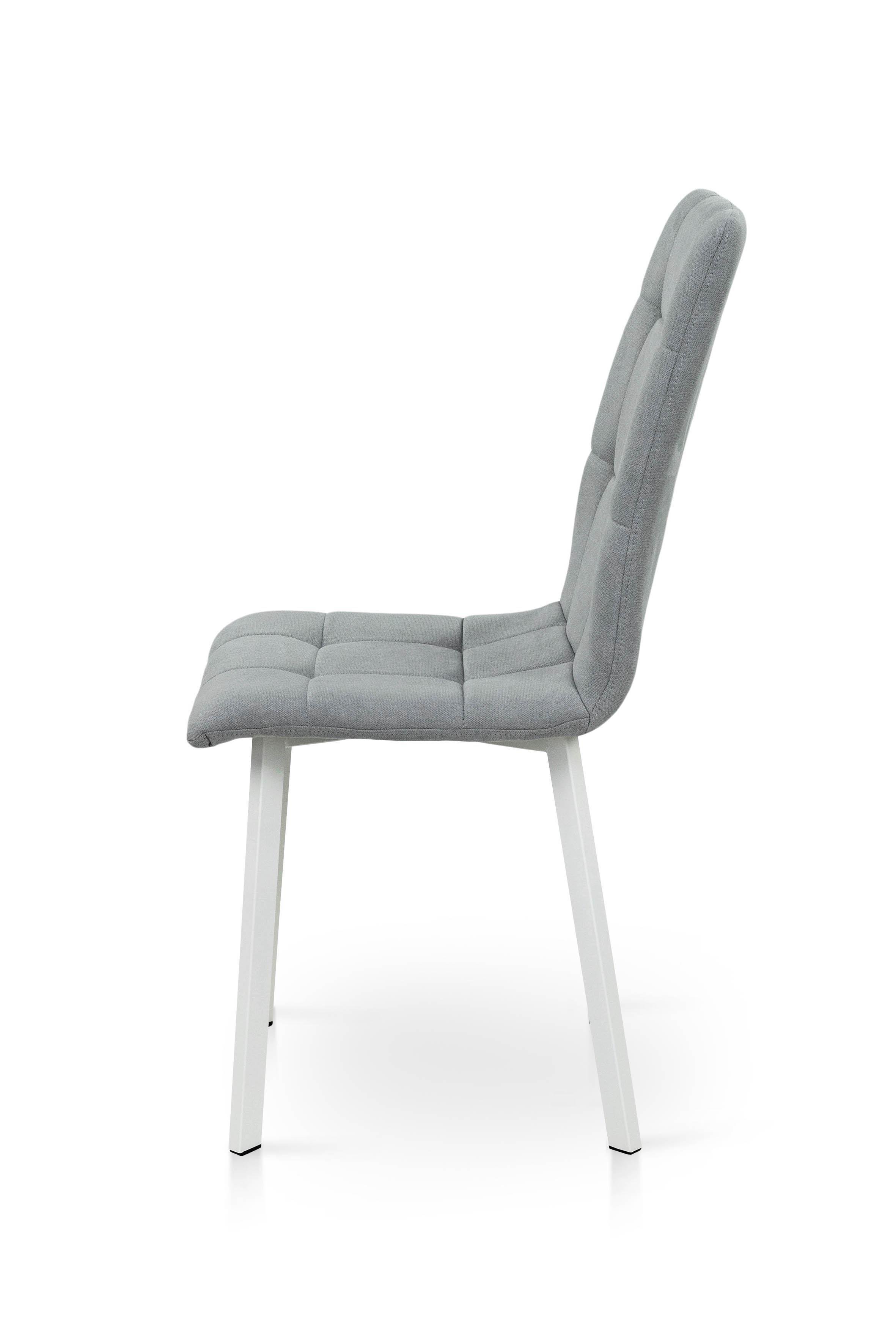 Стілець для кухні та вітальні Фіджи Трініті 450х960х530 мм Білий/Світло-сірий (GAА0050425) - фото 2 Стілець для кухні та вітальні Фіджи Трініті 450х960х530 мм Білий/Світло-сірий (GAА0050425) - фото 2