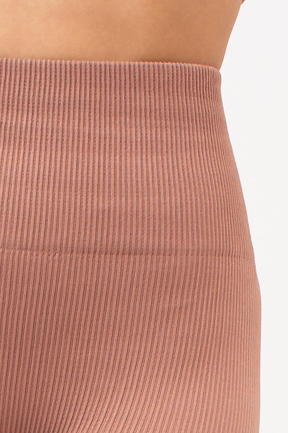 Леггинсы женские спортивные Giulia LEGGINGS RIB L/XL Brown (4823116929456) - фото 3