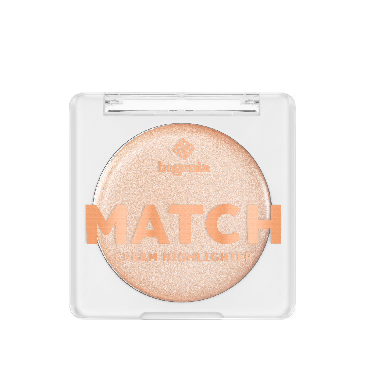 Хайлайтер кремовий для обличчя Bogenia Match Cream Highlighter 002 Бронзовий (BG672)