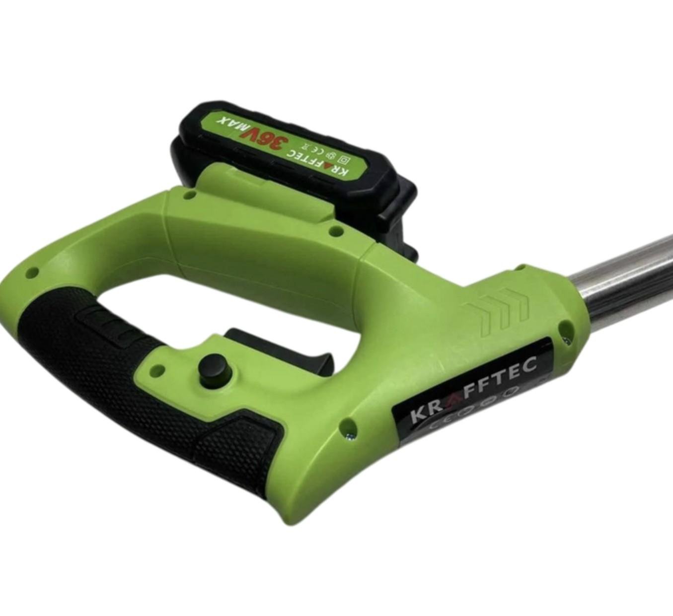 Триммер садовый аккумуляторный KRAFFTEC с бесщеточным двигателем 48V 4 Ah (555) - фото 4 Триммер садовый аккумуляторный KRAFFTEC с бесщеточным двигателем 48V 4 Ah (555) - фото 4