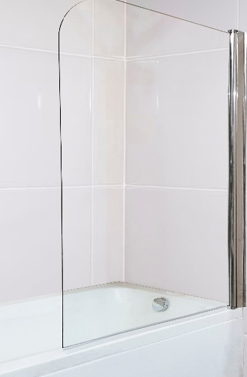 Штора для ванной KO&PO 140х70 см хром матовое стекло 6 мм (C15566) - фото 3 Штора для ванной KO&PO 140х70 см хром матовое стекло 6 мм (C15566) - фото 3